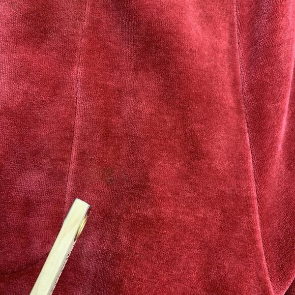 Sonia Rykiel Burgundy Red Sweatpants Size XL - Picture 7 of 12